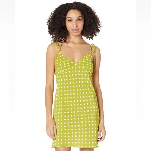 Levi’s GEM SLIP DRESS floral green size extra large - Picture 1 of 13